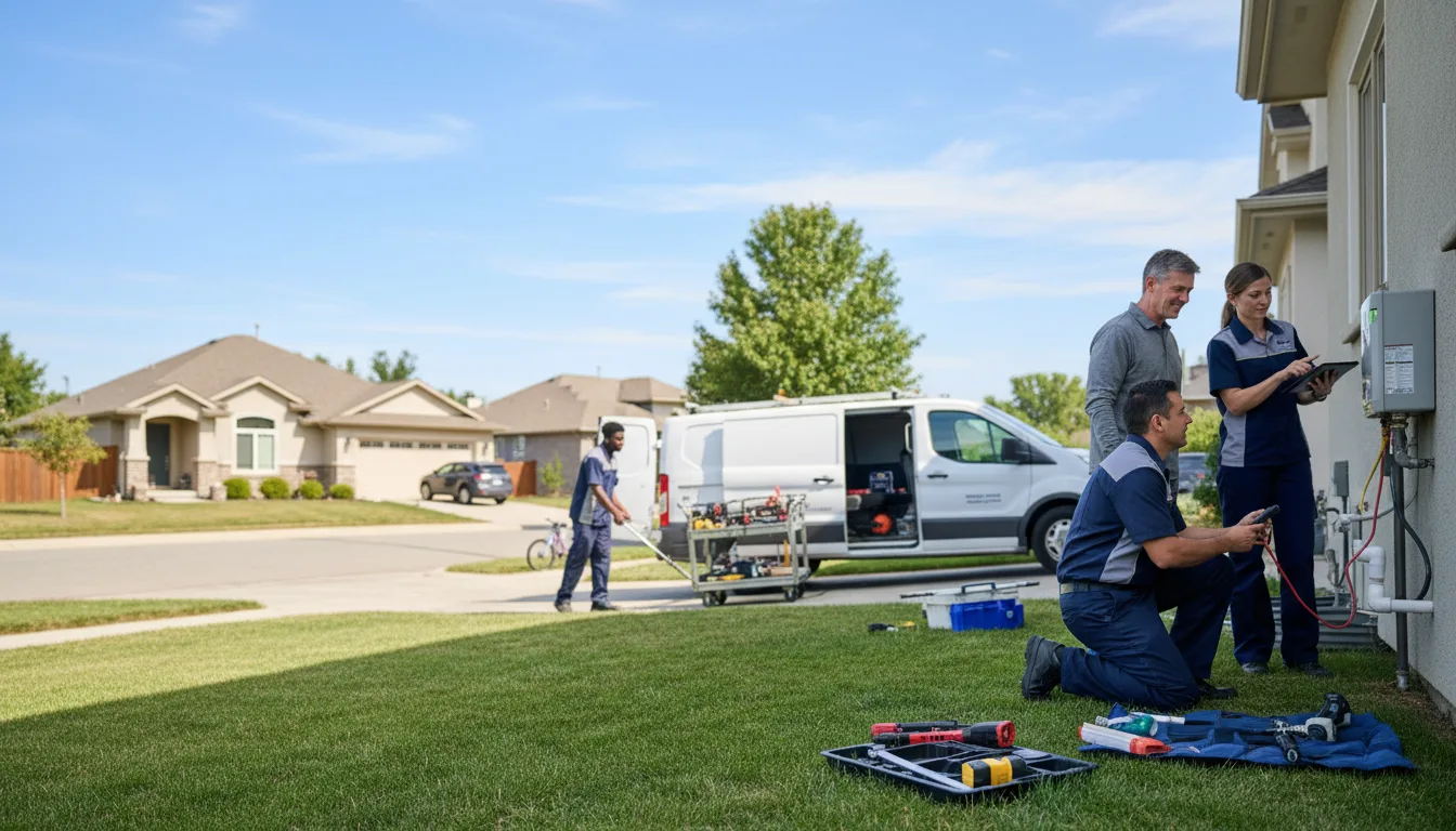 Tankless water heater service in La Mesa, NM